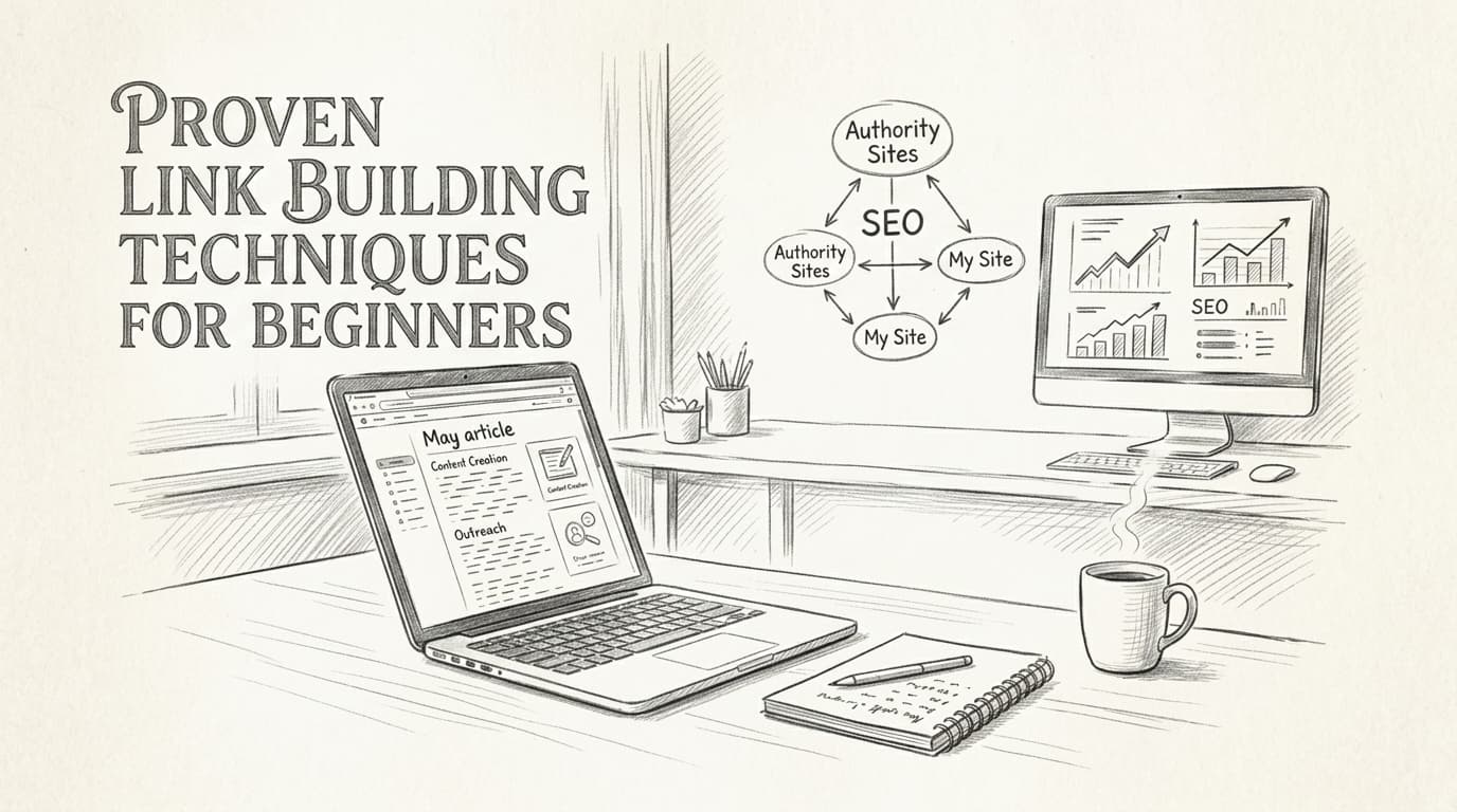 Featured image for Proven Link Building Techniques for Beginners
