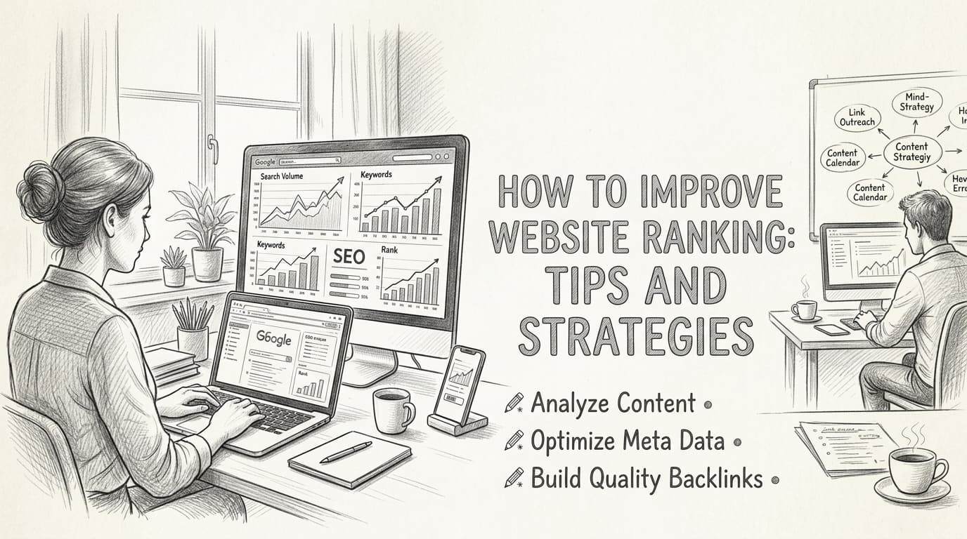 Featured image for How to Improve Website Ranking: Tips and Strategies